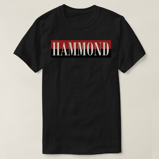 Camiseta Vintage Hammond  (Frente do Design)