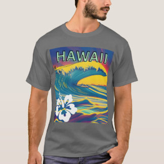 CAMISETA VINTAGE HAWAII SURFING LABEL 5