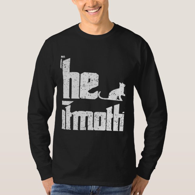 Camiseta Vintage He Cat Mother (Frente)