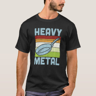 Camiseta Vintage Heavy Metal Comida Cook Culinário Chef Coo
