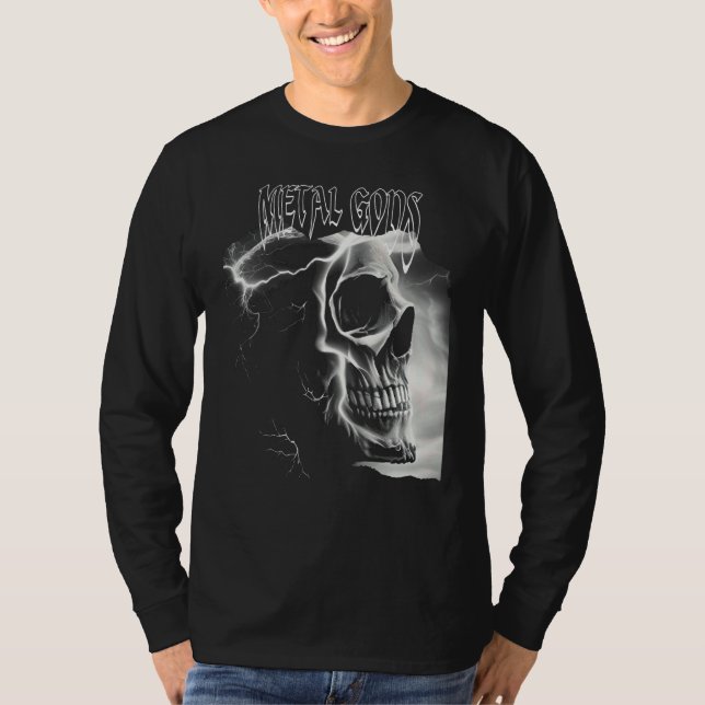 Camiseta Vintage Heavy Metal Music (Frente)