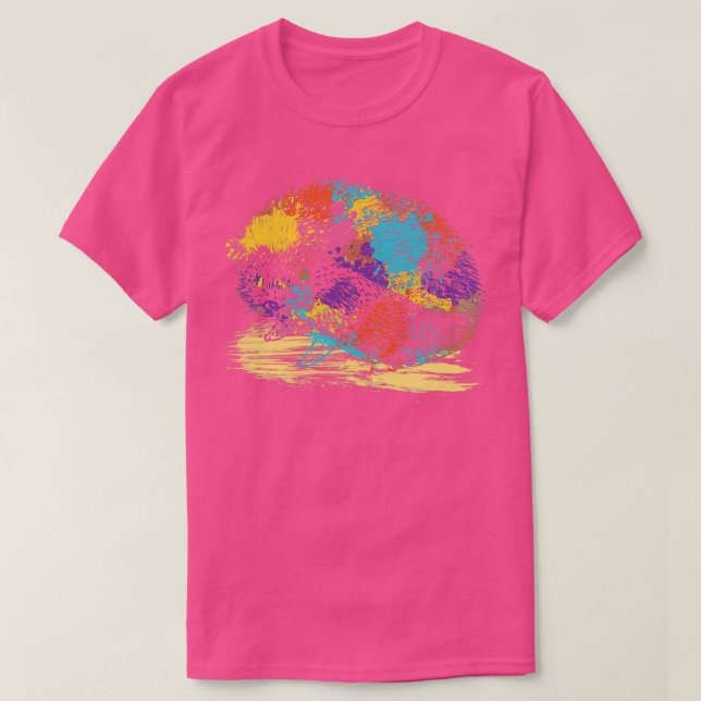 Camiseta Vintage Hedgehog (Frente do Design)