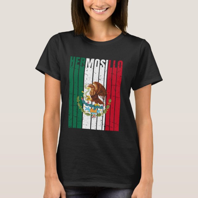 Camiseta Vintage Hermosillo Cidade do México (Frente)
