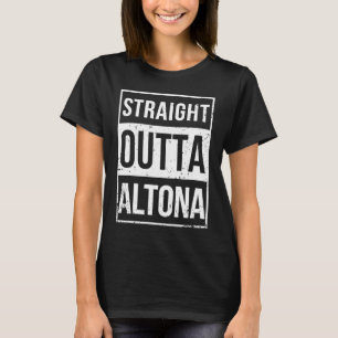 Camiseta Vintage Hetero Outta Altona Hamburg Alemanha