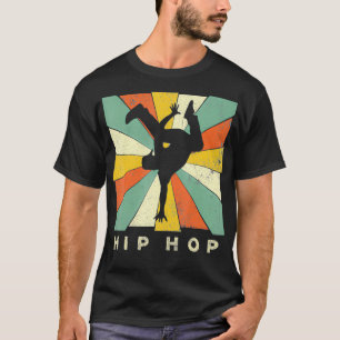 Camiseta Vintage Hip Hop Sport Retro
