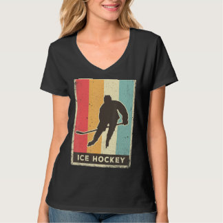 Camiseta Vintage Hockey Sport Retro Poster