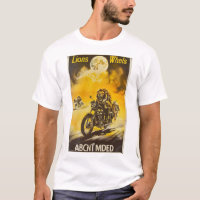 Vintage Horror Movie Poster para Leões em Rodas