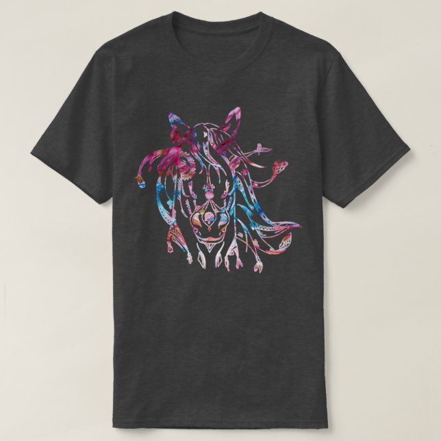 Camiseta Vintage Horse (Frente do Design)