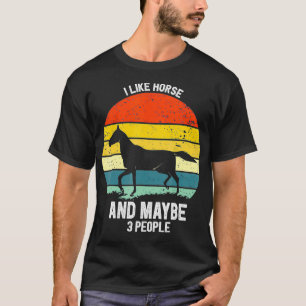 Camiseta Vintage Horse Animal For Horse Lover