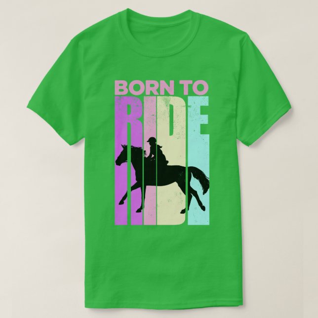 Camiseta Vintage Horse Riding (Frente do Design)