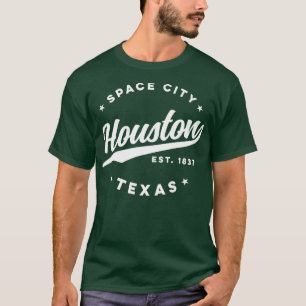 Camiseta Vintage Houston Texas Space City USA