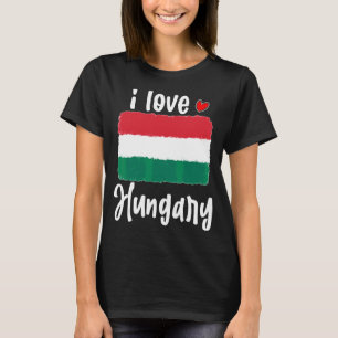 Camiseta Vintage, Hungria, Orgulho De Bandeira Para Homens,