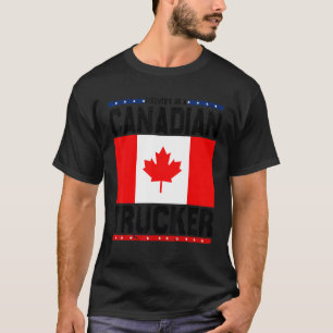 Camiseta Vintage I Identifier Como Um Caminhoneiro Canadian