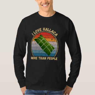 Camiseta Vintage I Love Hallaca More than Pessoas Hallaca F