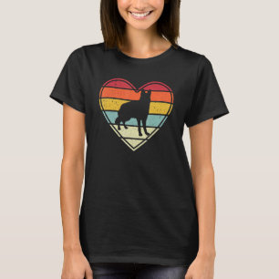Camiseta Vintage I Love My German shepherd Boys Retro SPG