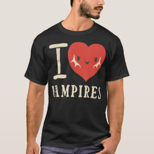 Camiseta Vintage I Love Vampires