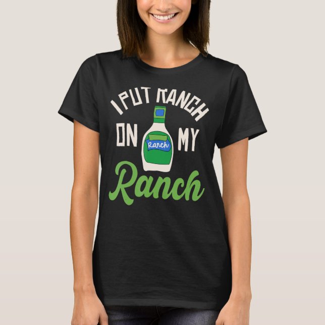 Camiseta Vintage I Ranch On My Ranch 3 (Frente)