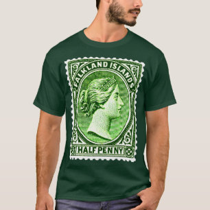Camiseta Vintage Ilhas Falkland Carimbo Design2