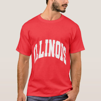 Camiseta Vintage Illinois Shirt