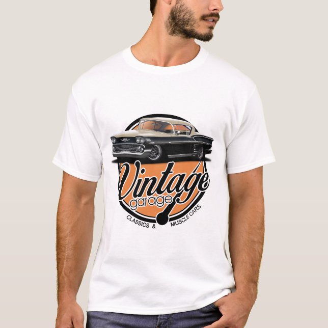 Camiseta Vintage Impala Garage (Frente)