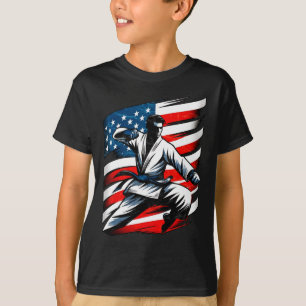 Camiseta Vintage Incomodou Sinalizador Dos Eua Arte Japones