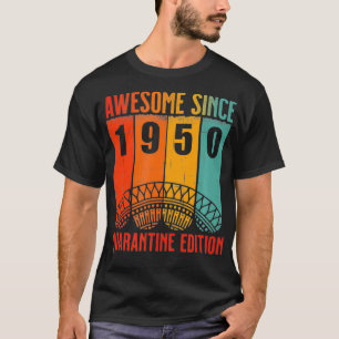 Camiseta Vintage Incrível Desde 1950 Aniversário De Idade 7