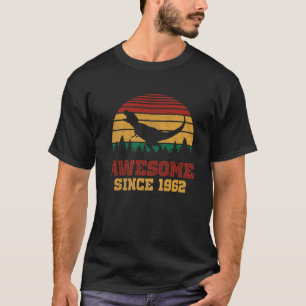 Camiseta Vintage Incrível Desde 1962 60 Anos T Rex 60Th