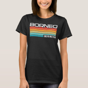 Camiseta Vintage Indonesia Vacage Viagem Asia Borneo