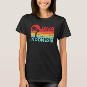 Camiseta Vintage Indonesia Vacage Viagem da Ásia Java