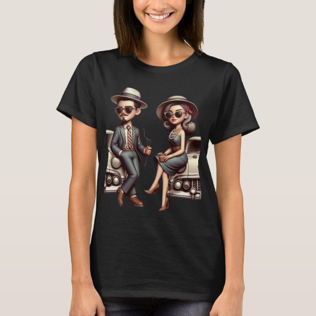 Camiseta Vintage Industrial Charm (Frente)