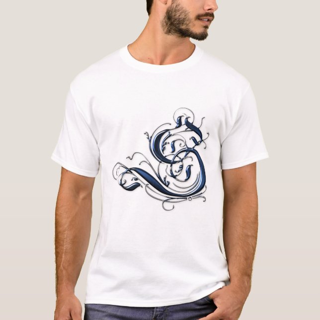 Camiseta Vintage Inicial S (Frente)