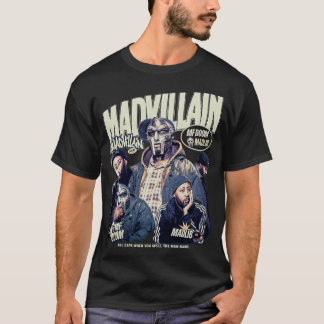 Camiseta Vintage inspirada em Madvillain MF DOOM x