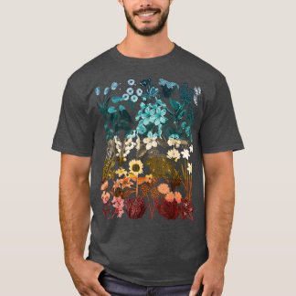 Camiseta Vintage Inspirou Flor Botânico Plante Amor
