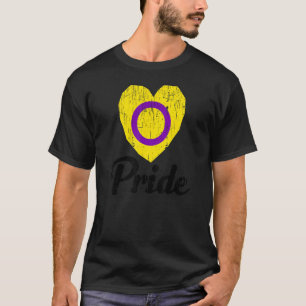 Camiseta Vintage Intersex Orgulho gay Rainbow Word 3