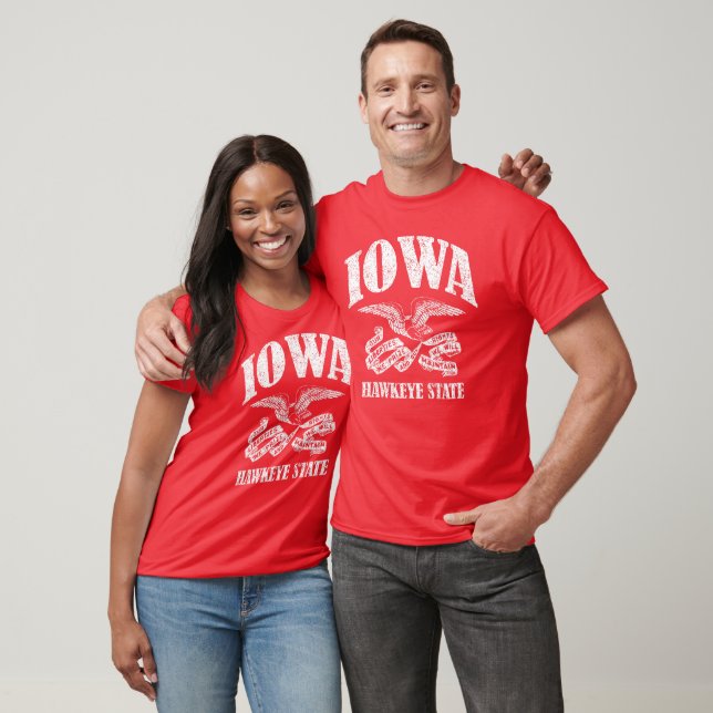 Camiseta Vintage Iowa (Unissex)
