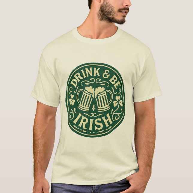 Camiseta Vintage Irish Pub (Frente)