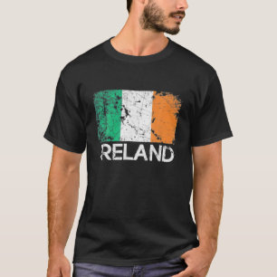 Camiseta Vintage Irlanda Irish Flag Pride Gift
