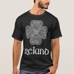 Camiseta Vintage Irlanda - Irlandês Celtic Knot St Patrick