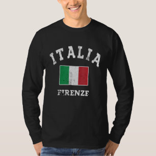 Camiseta Vintage Italia Firenze Italiana Souvenir Florence
