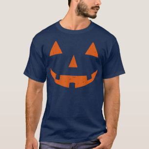 Camiseta Vintage Jack o Lanterna Pumpkin Face Jackolantera 