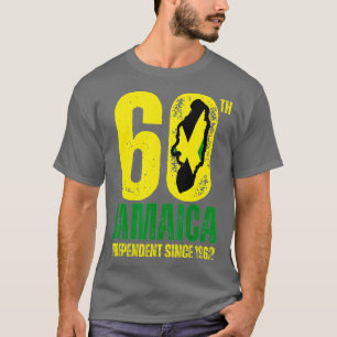 Camiseta Vintage Jamaica 60th Independence Day 2022 Jamaica