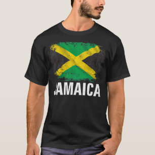 Camiseta Vintage Jamaica Flag For Jamaican Gift