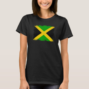 Camiseta Vintage Jamaica Flag Jamaican Independence Day