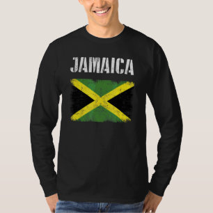 Camiseta Vintage Jamaica Flag Pride Usa Roots