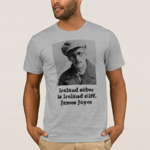 Camiseta Vintage James Joyce Portrait