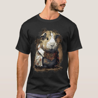 Camiseta Vintage Japanese Samurai Guinea Pig 1