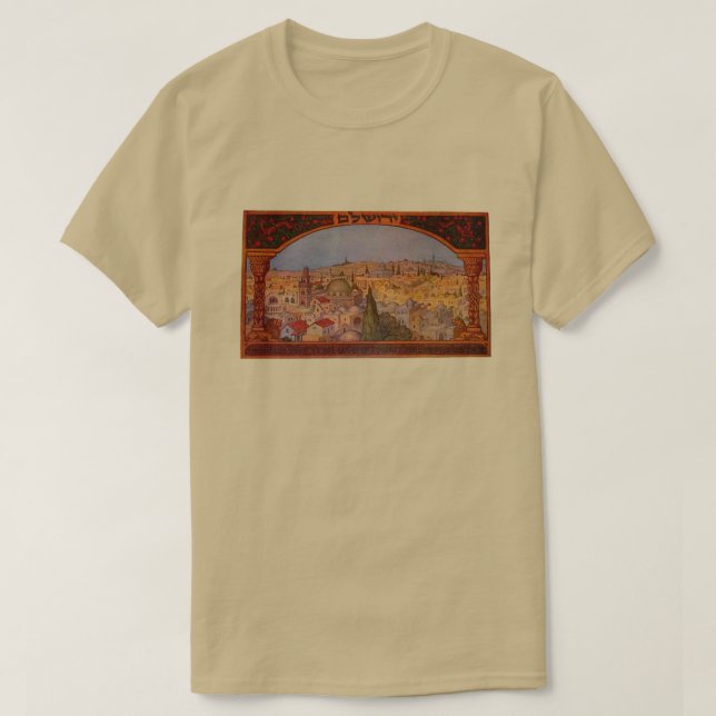 Camiseta Vintage Jerusalem (Frente do Design)