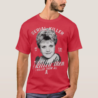 Camiseta Vintage Jessica Fletcher Assassino em Série Eu Mat