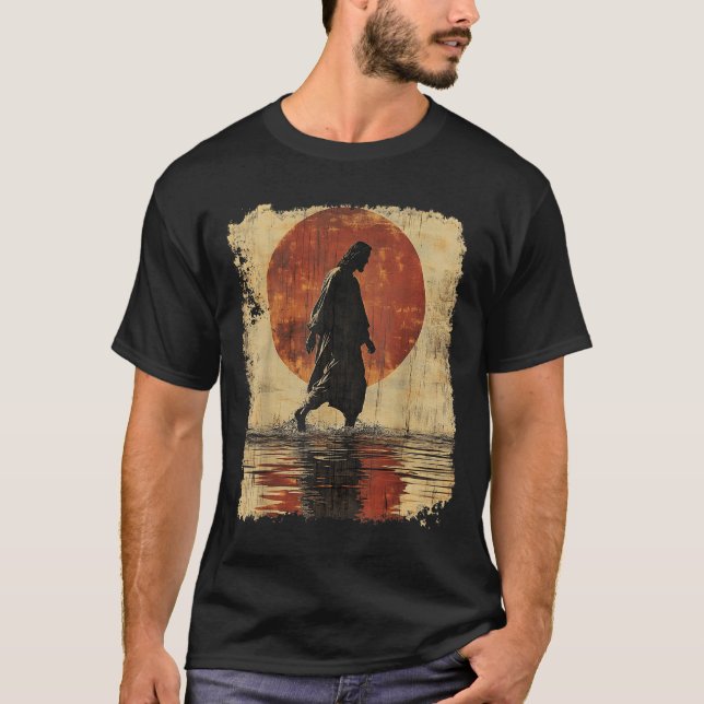 Camiseta Vintage Jesus Christ Clothing  (Frente)