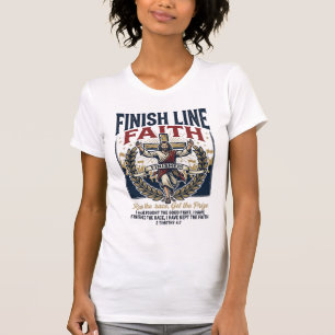 Camiseta Vintage Jesus Correndo Maratona Gráfica C
